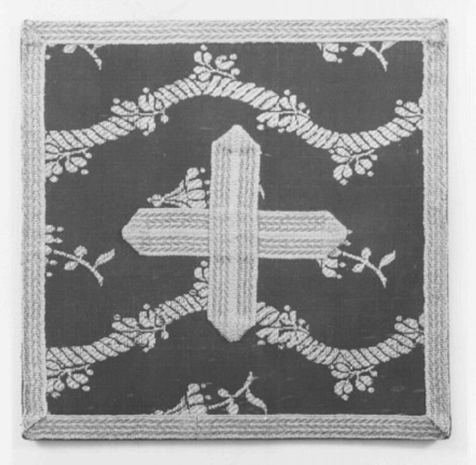 borsa, elemento d'insieme - ambito veneto (seconda metà sec. XVIII)