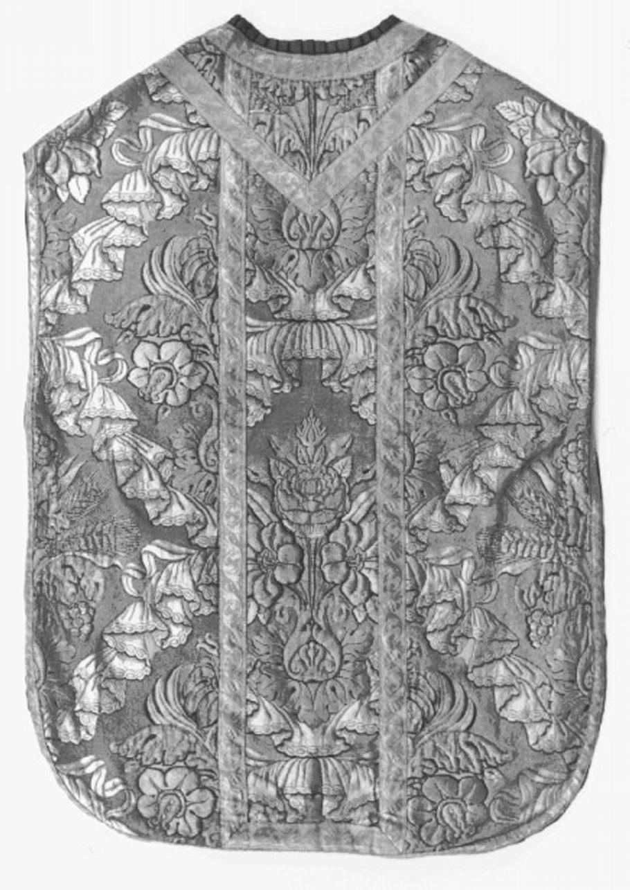 paramento liturgico, elemento d'insieme - ambito veneto (sec. XIX)