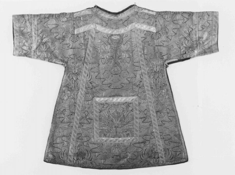 dalmatica, elemento d'insieme - ambito veneto (sec. XIX)