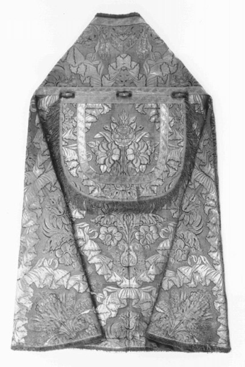 piviale, elemento d'insieme - ambito veneto (sec. XIX)