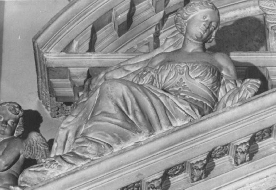 statua, elemento d'insieme di Cassetti Giacomo (attribuito) (fine/inizio secc. XVII/ XVIII)