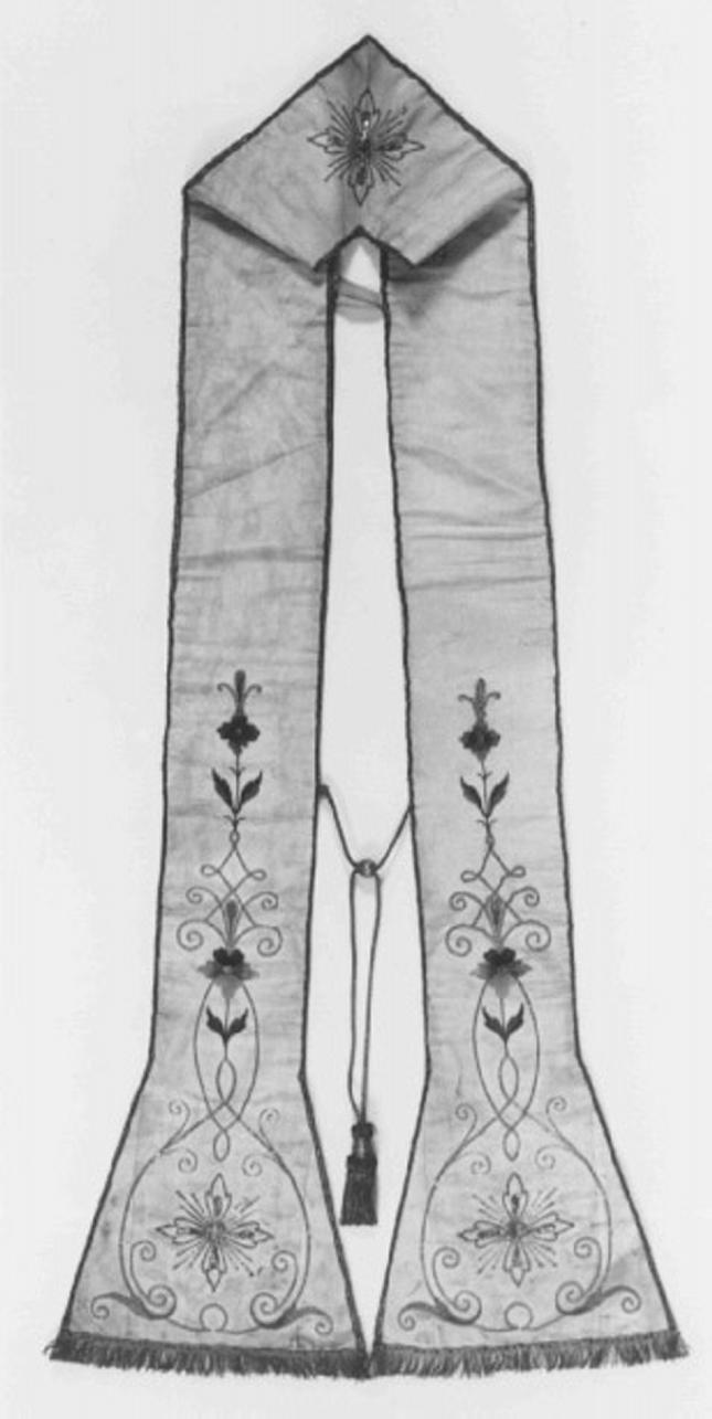 stola - ambito veneto (prima metà sec. XX)