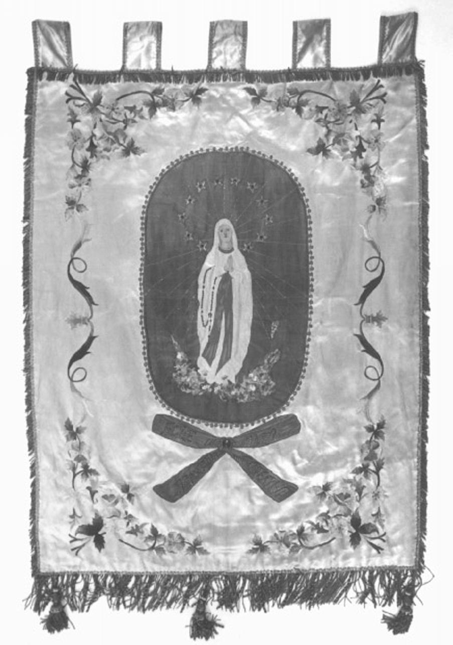 stendardo processionale, insieme - ambito veneto (prima metà sec. XX)