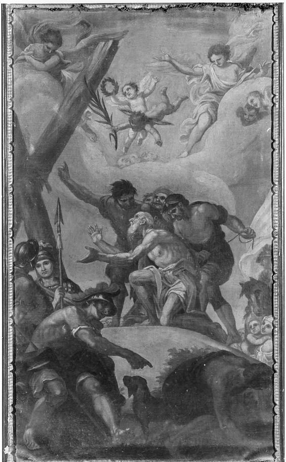 Sant'Andrea condotto al martirio (dipinto) - ambito veronese (ultimo quarto sec. XVI)