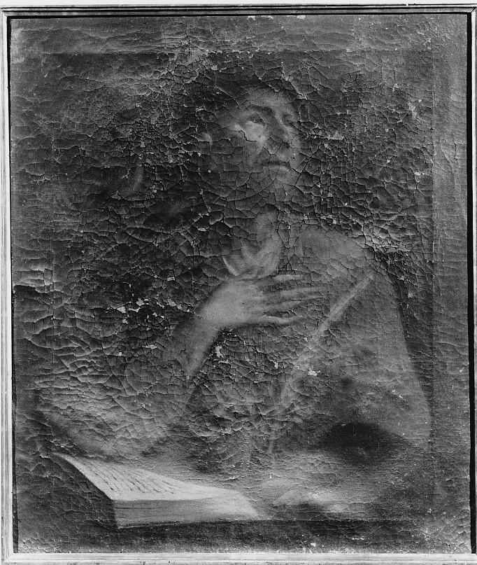 San Luca (?) (dipinto) - ambito veneto (seconda metà sec. XVII)