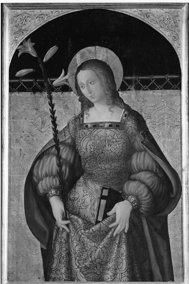 Santa Caterina da Siena (dipinto) di Ferrari Defendente (attribuito) (sec. XVI)