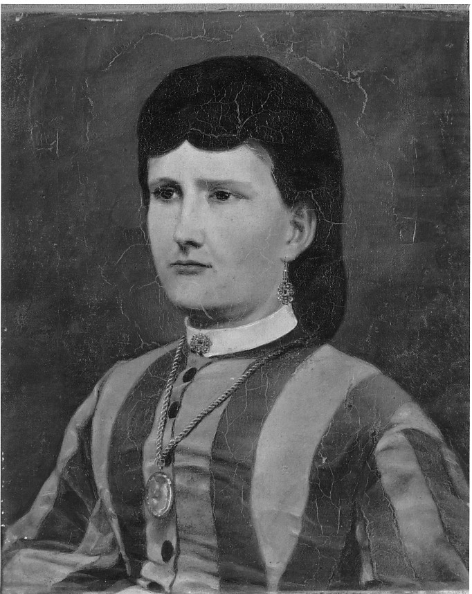 ritratto di donna (dipinto) - ambito veneto (seconda metà sec. XIX)