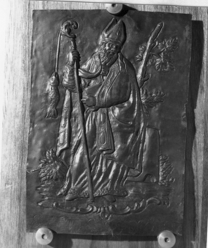 San Zeno (placchetta) - produzione veronese (sec. XVIII)