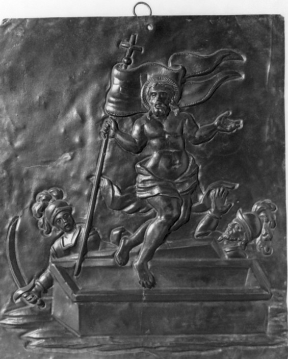 resurrezione di Cristo (placchetta) - bottega veronese (sec. XVIII)