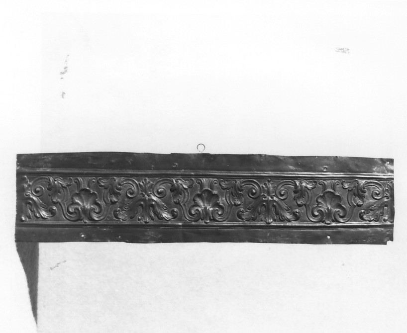 motivo decorativo (placchetta) - produzione veronese (sec. XVIII)