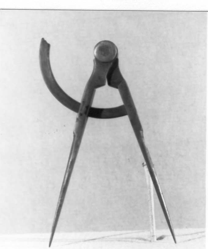 compasso - produzione italiana (secc. XIX/ XX)