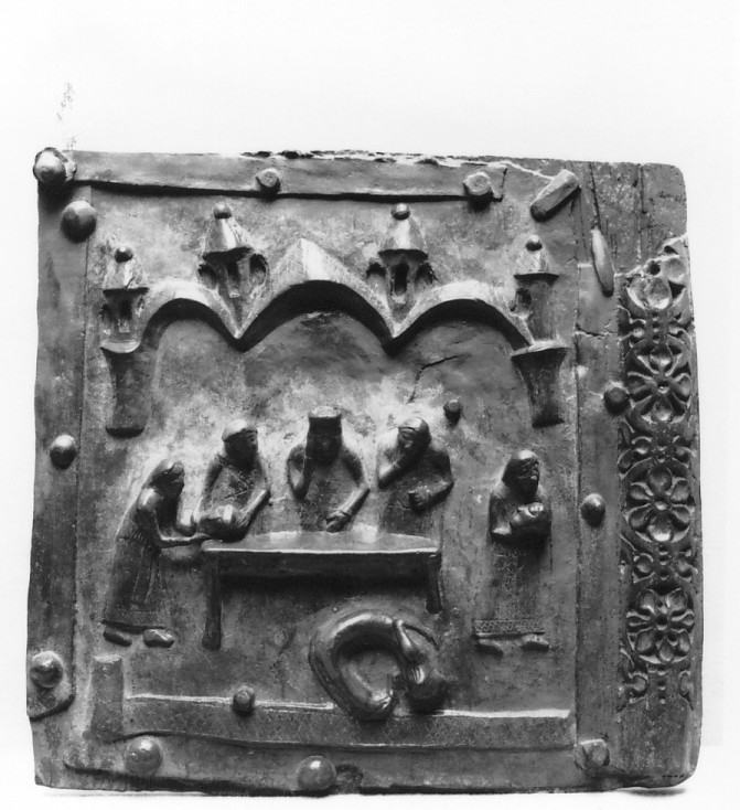 banchetto di Erode (calco) - produzione veronese (prima metà sec. XX)