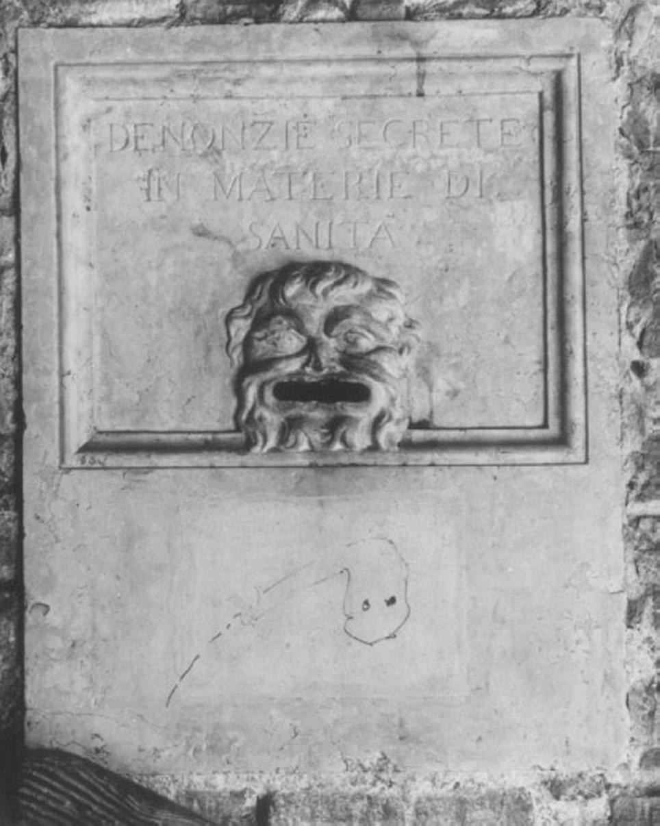 mascherone (lapide) - ambito veneto (secc. XVI/ XVII)