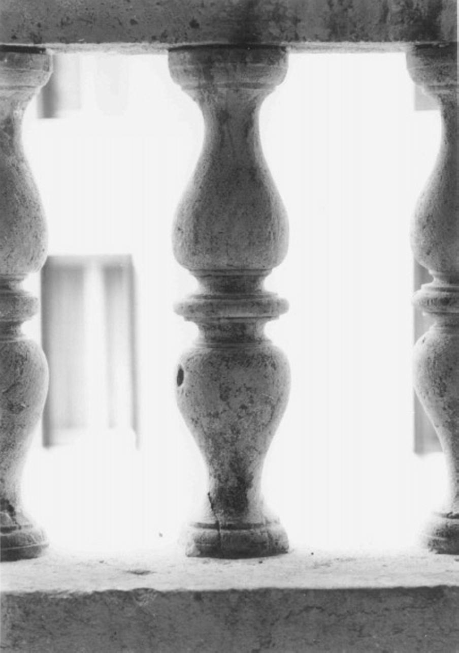 balaustro - ambito veneto (sec. XVI, secc. XVI/ XVII)