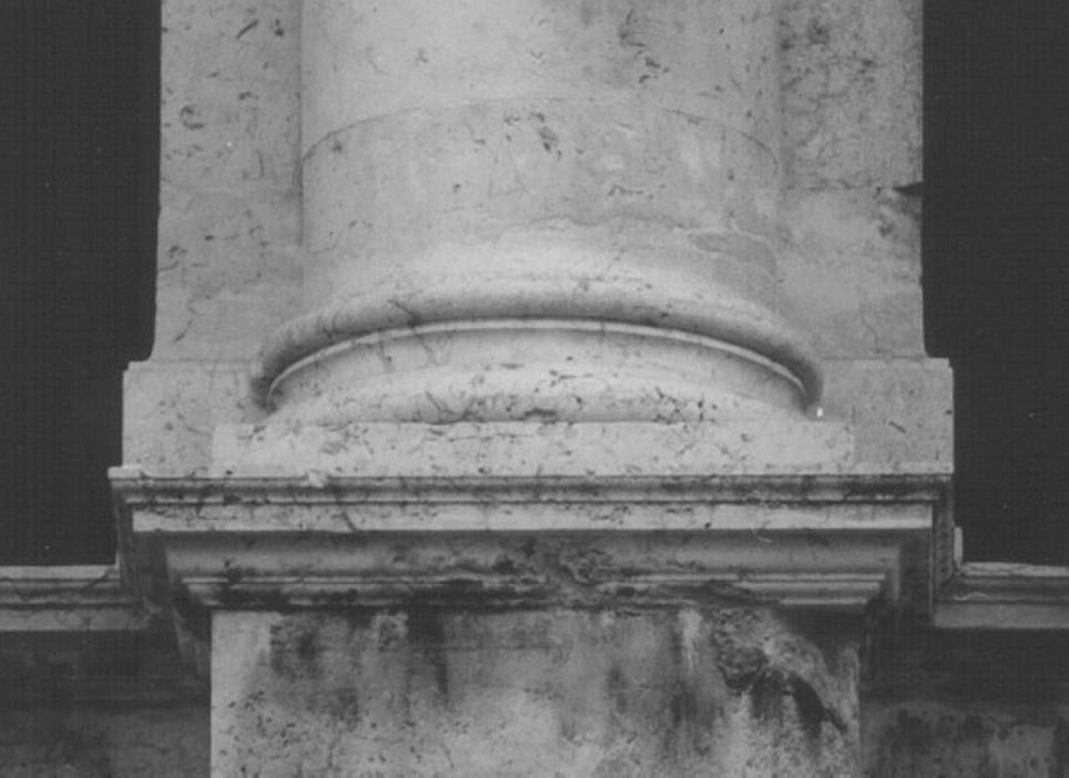 base di colonna di Palladio Andrea (sec. XVI)