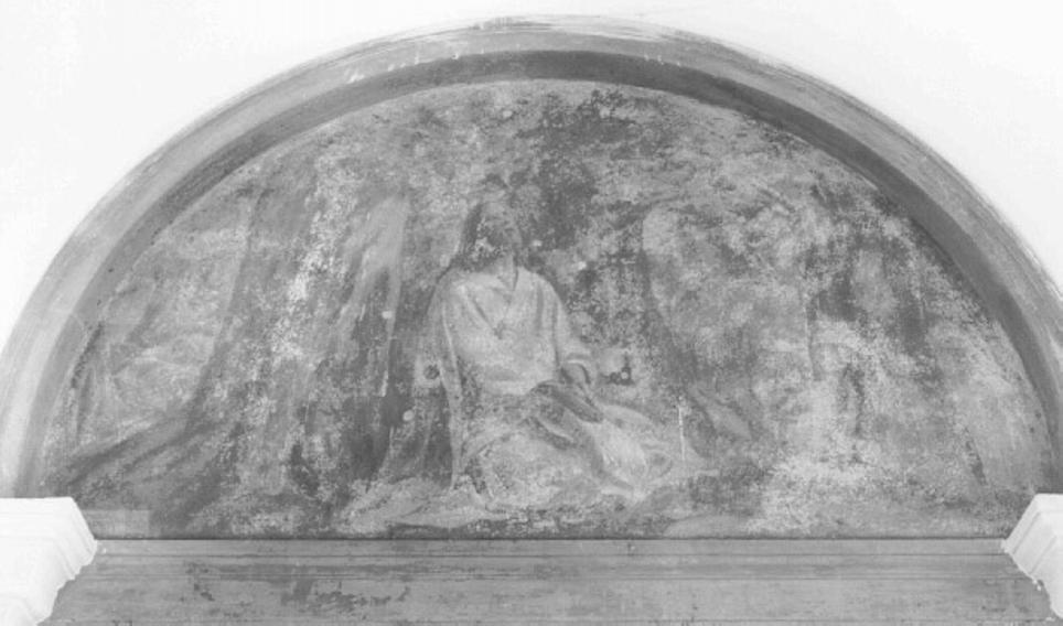 orazione di Cristo nell'orto di Getsemani (dipinto) di Bressanin Vittorio Emanuele (primo quarto sec. XX)