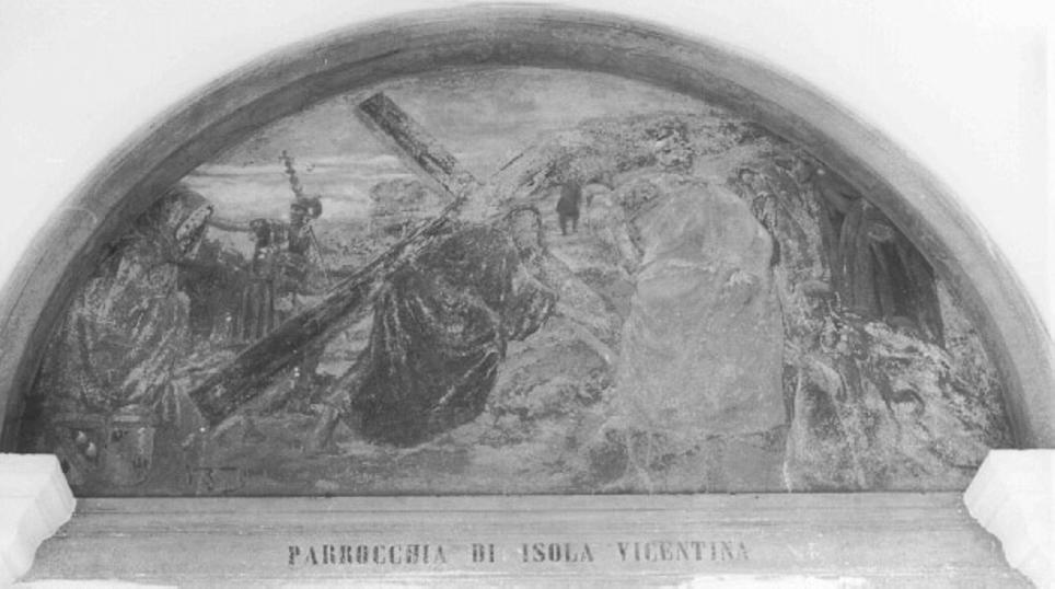 Cristo portacroce (dipinto) di De Stefani Vincenzo (primo quarto sec. XX)