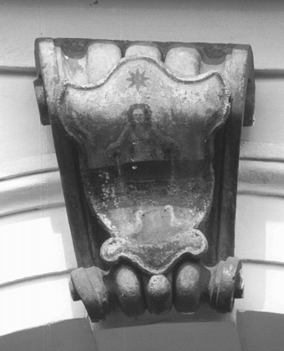 stemma gentilizio (rilievo) - ambito veneto (secc. XVIII/ XIX)