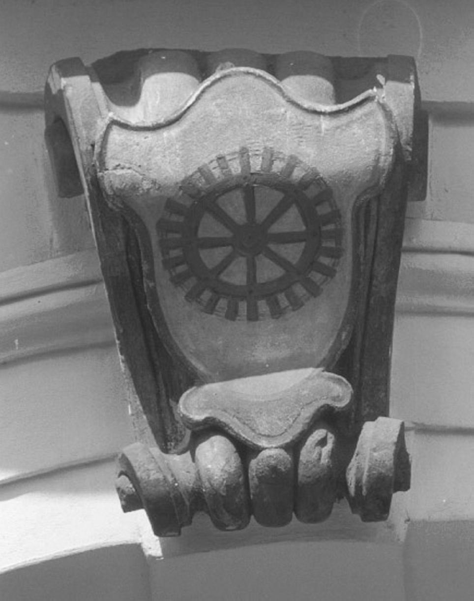 stemma gentilizio (rilievo) - ambito veneto (secc. XVIII/ XIX)