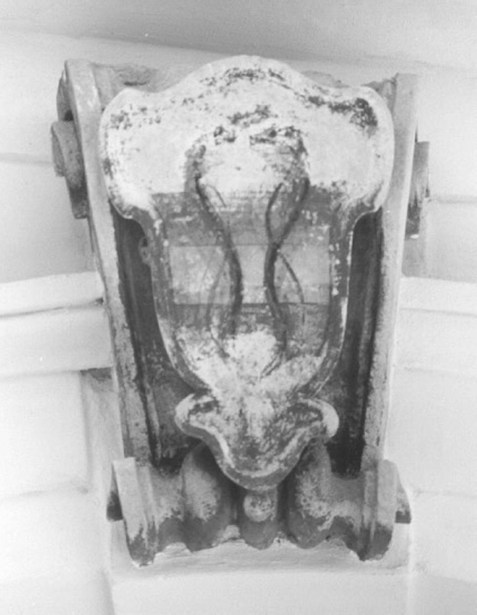 stemma gentilizio (rilievo) - ambito veneto (secc. XVIII/ XIX)