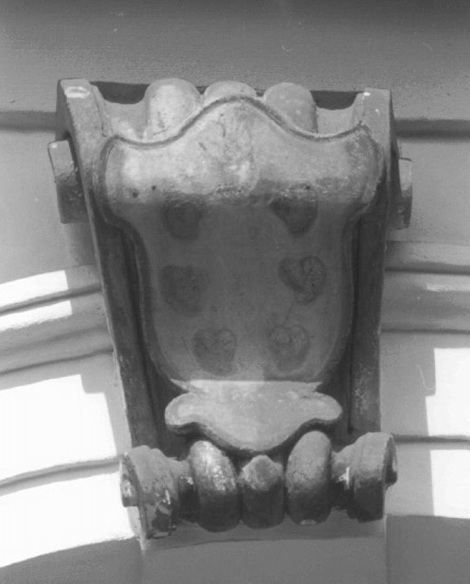 stemma gentilizio (rilievo) - ambito veneto (secc. XVIII/ XIX)