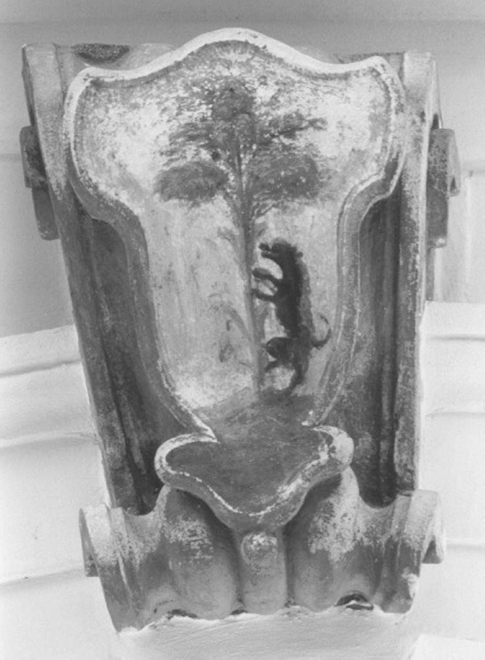 stemma gentilizio (rilievo) - ambito veneto (secc. XVIII/ XIX)