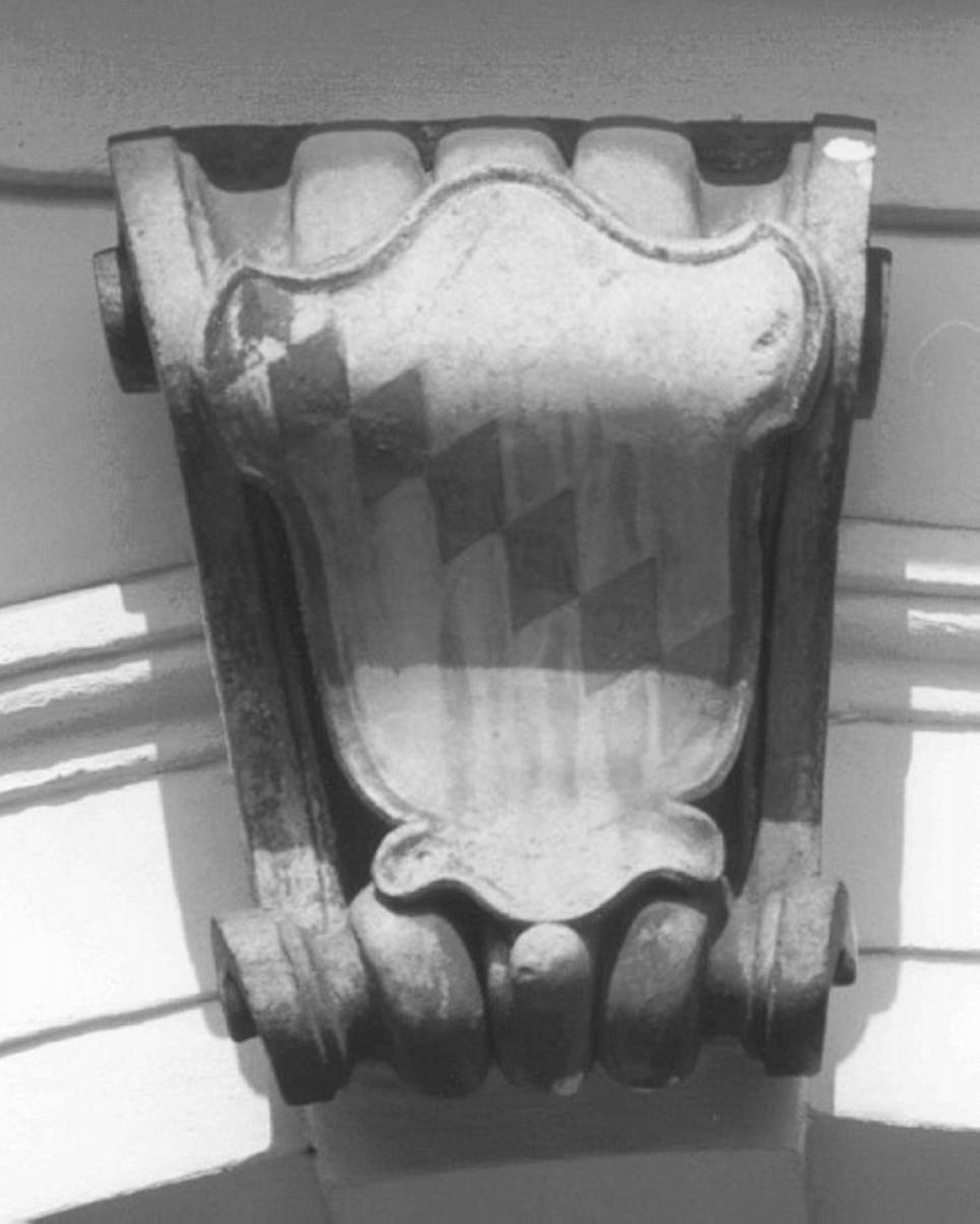 stemma gentilizio (rilievo) - ambito veneto (secc. XVIII/ XIX)