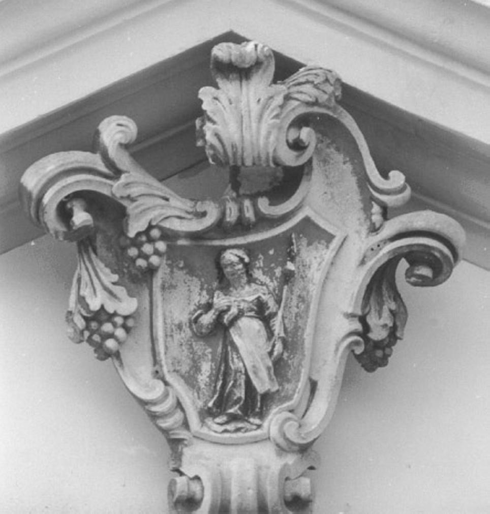 stemma gentilizio (rilievo) - ambito veneto (secc. XVIII/ XIX)