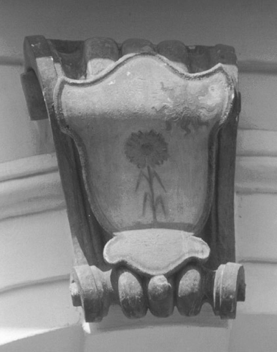 stemma gentilizio (rilievo) - ambito veneto (secc. XVIII/ XIX)