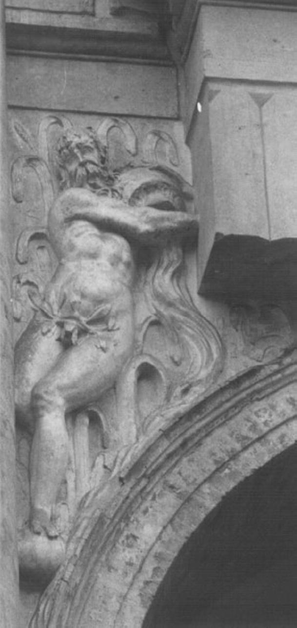 divinità fluviali (decorazione plastica) di Rubini Lorenzo (e aiuti) (sec. XVI)