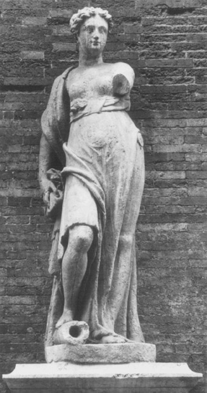 figura allegorica femminile (statua) di Rubini Lorenzo (e aiuti) (sec. XVI)