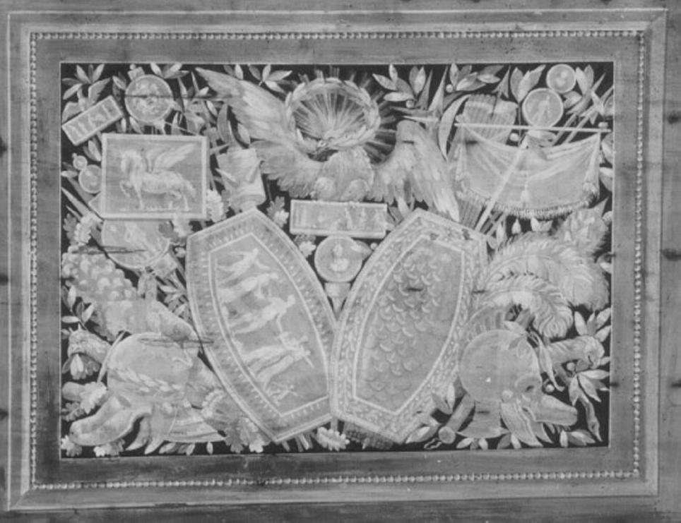 motivo decorativo (dipinto) di Ciesa Giacomo (maniera) (sec. XVIII)