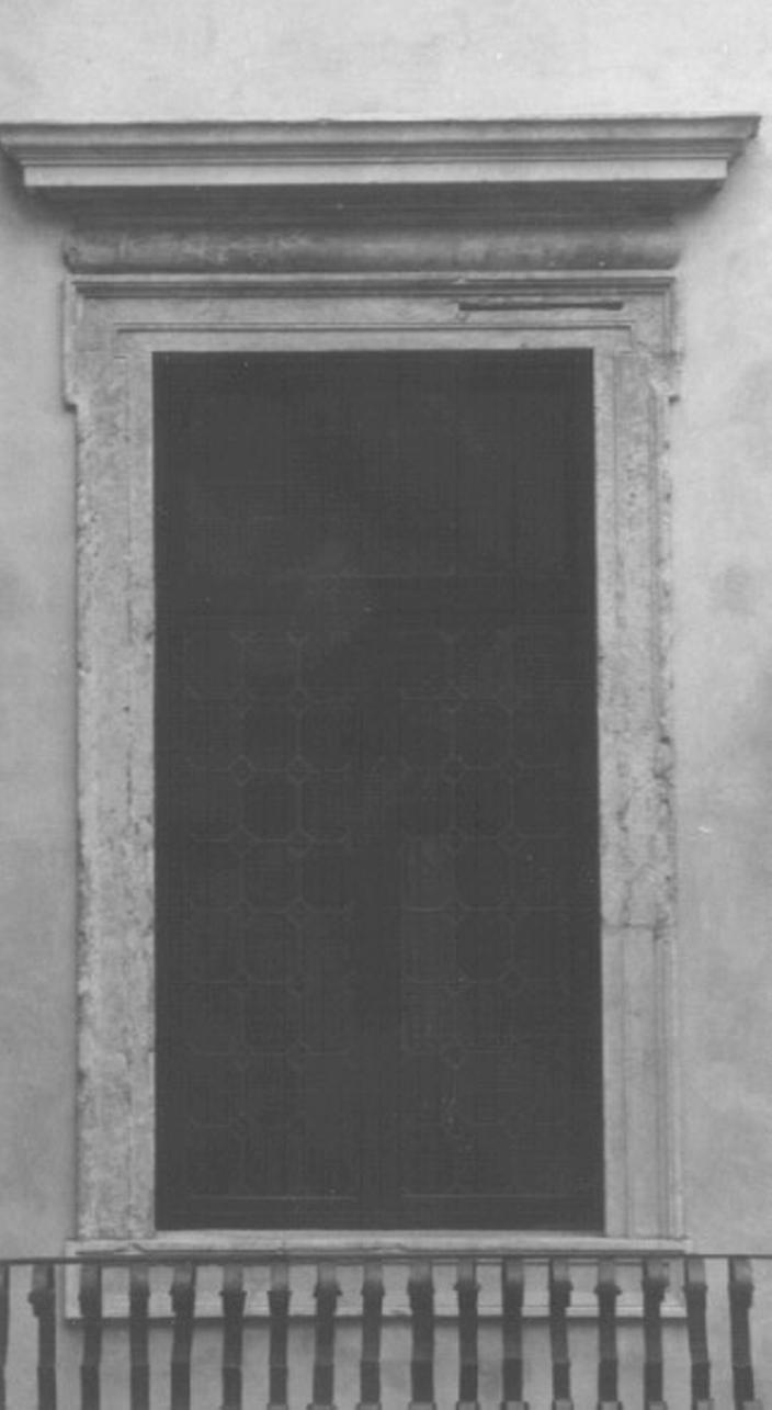 mascherone (mostra di finestra) di Allio Tommaso (maniera), Scamozzi Vincenzo, Pizzocaro Antonio (sec. XVII)