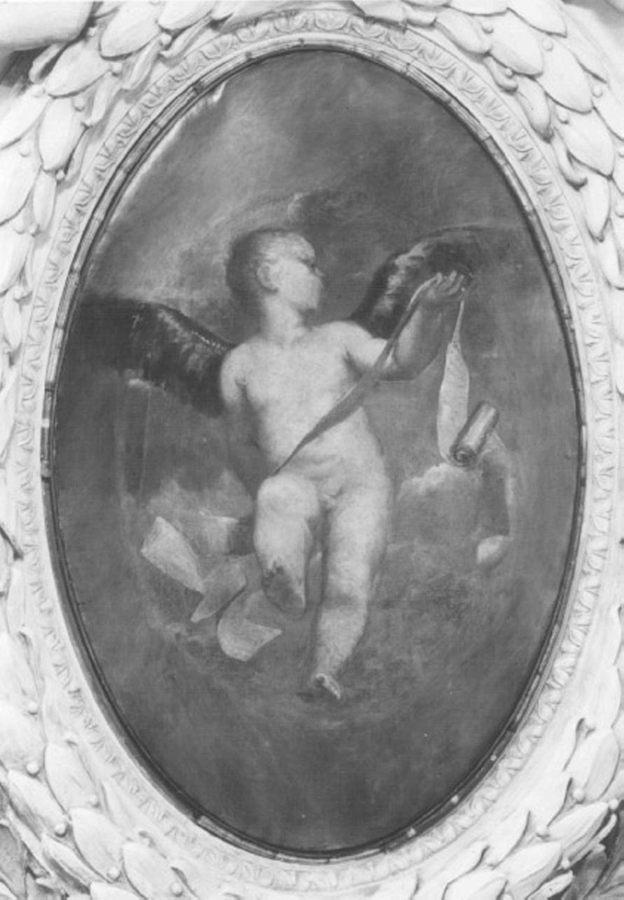 allegoria della poesia (dipinto) - ambito veneto (secc. XVIII/ XIX)