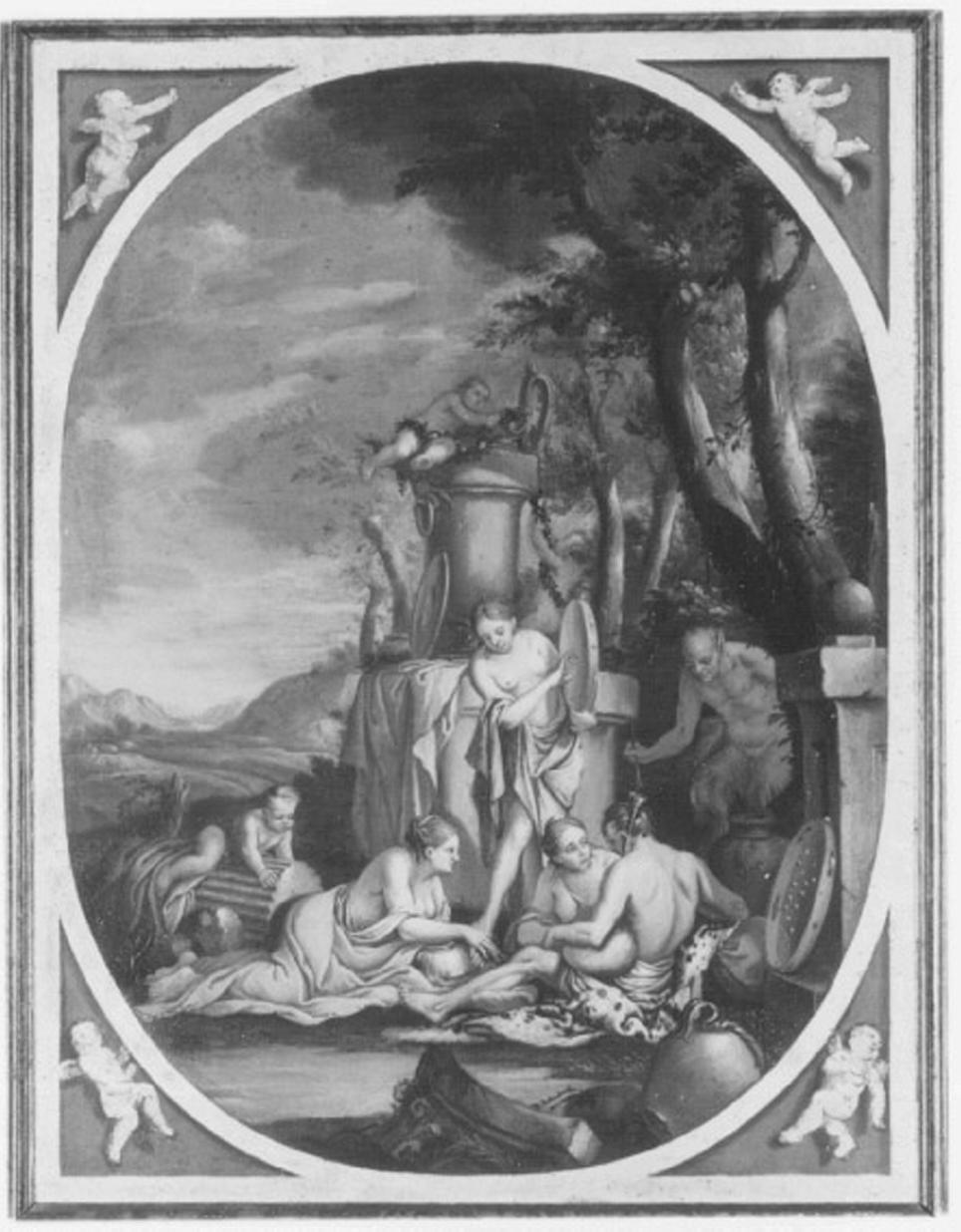 baccanale (dipinto) di Tomasini Giuseppe (fine/inizio secc. XVII/ XVIII)