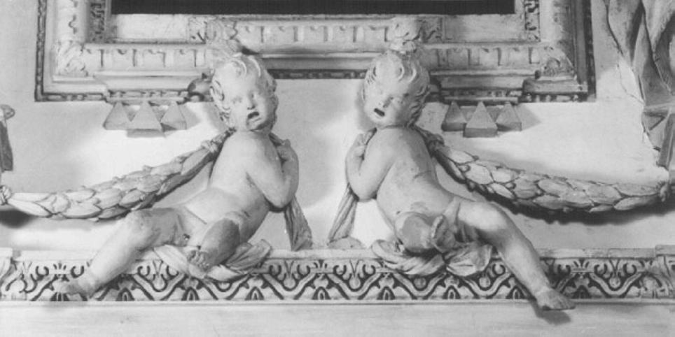 putti (decorazione plastica) di Ditta Lanaro (sec. XX)