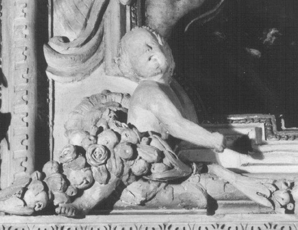 putto (decorazione plastica) di Ditta Lanaro (sec. XX)