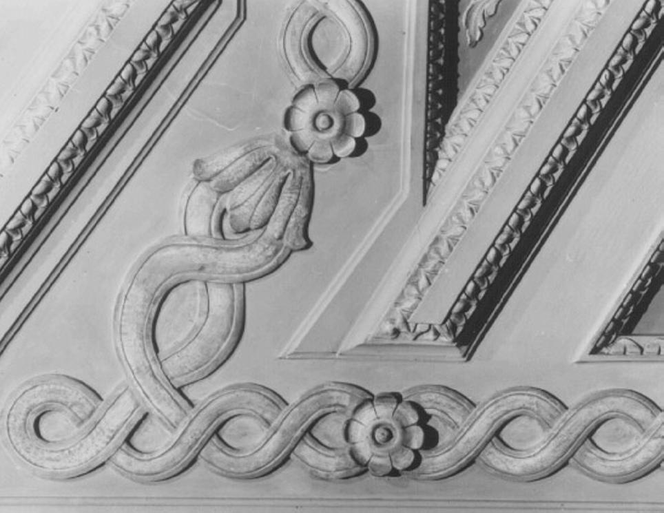 motivo decorativo a intreccio (rilievo) di Ditta Lanaro (sec. XX)