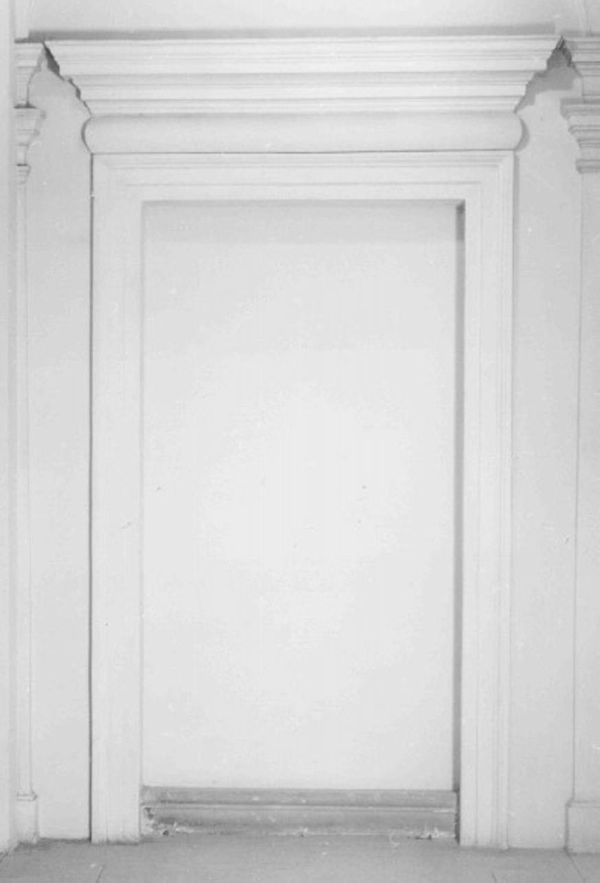 mostra di porta, serie di Morseletto Carlo, Griggio Luigi (sec. XIX)