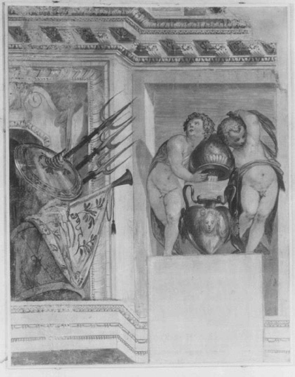 allegoria della Temperanza (dipinto) di Fasolo Giovanni Antonio (sec. XVI)