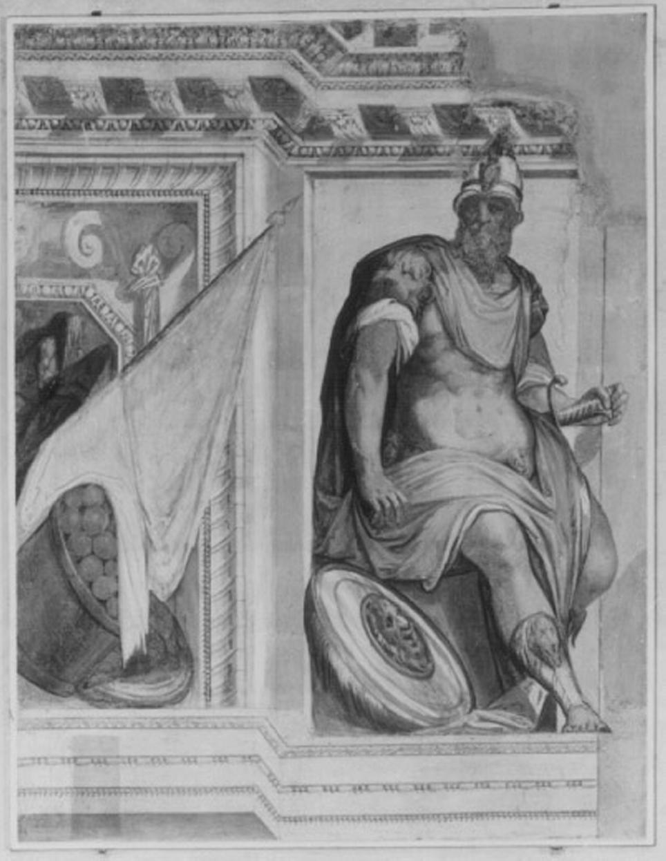Marte (dipinto) di Fasolo Giovanni Antonio (sec. XVI)
