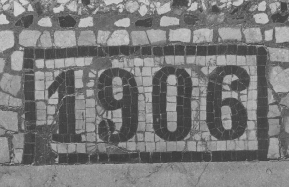 pavimento - ambito vicentino (sec. XX)