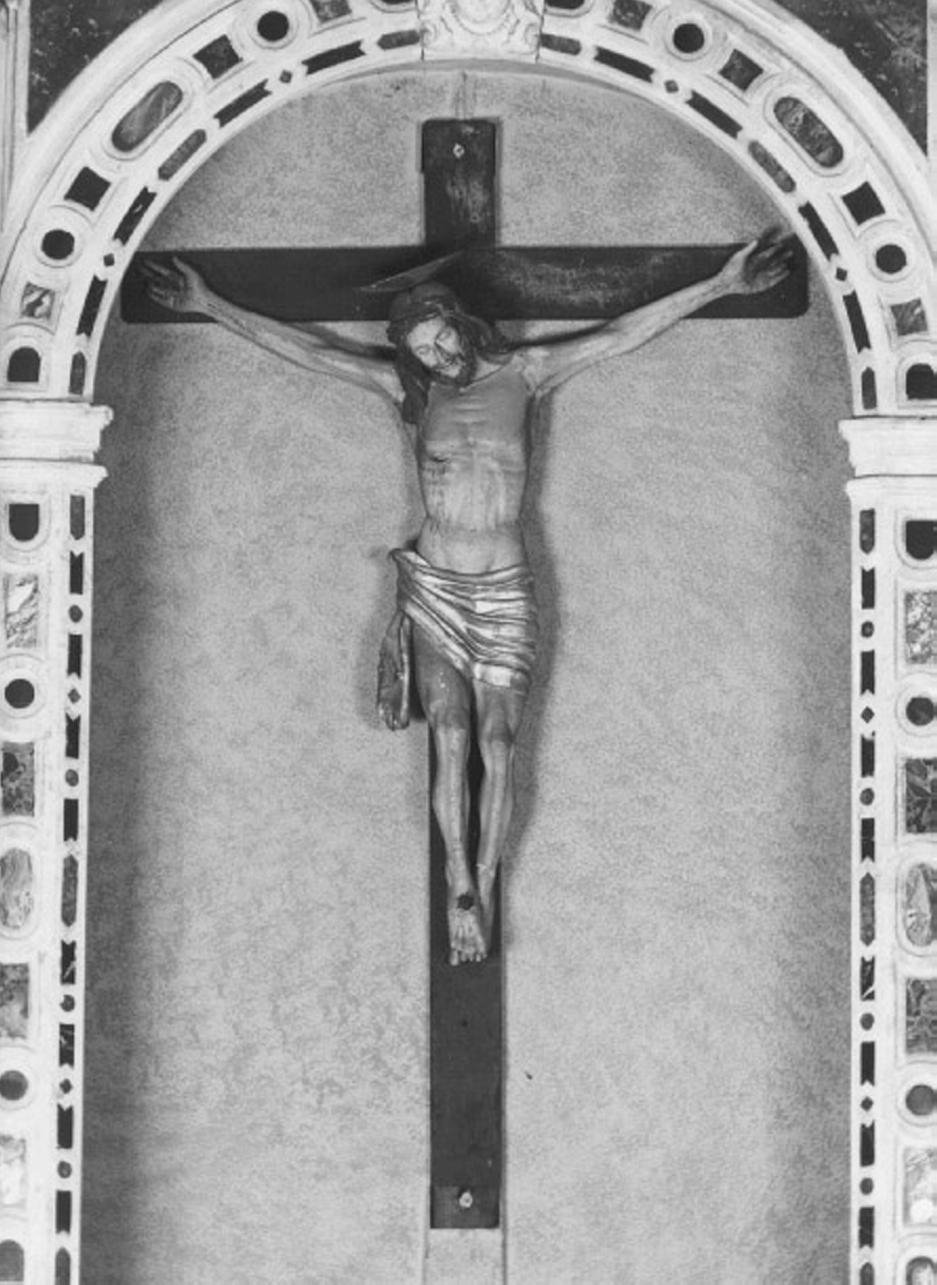 Cristo crocifisso (scultura) - ambito veneto (sec. XVII)