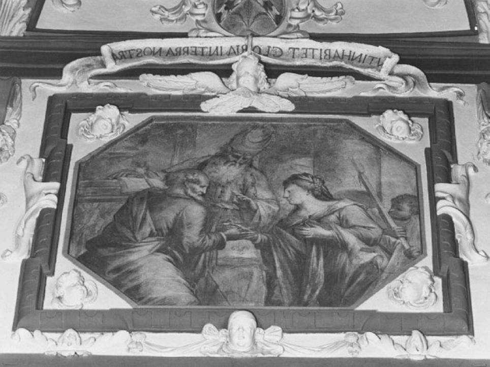 Sposalizio di Maria Vergine (dipinto) di Ballante Francesco (sec. XVII)