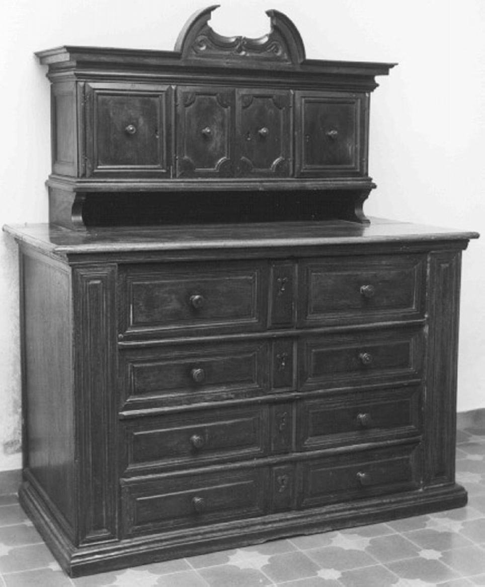 mobile da sacrestia - ambito veneto (fine sec. XVII)