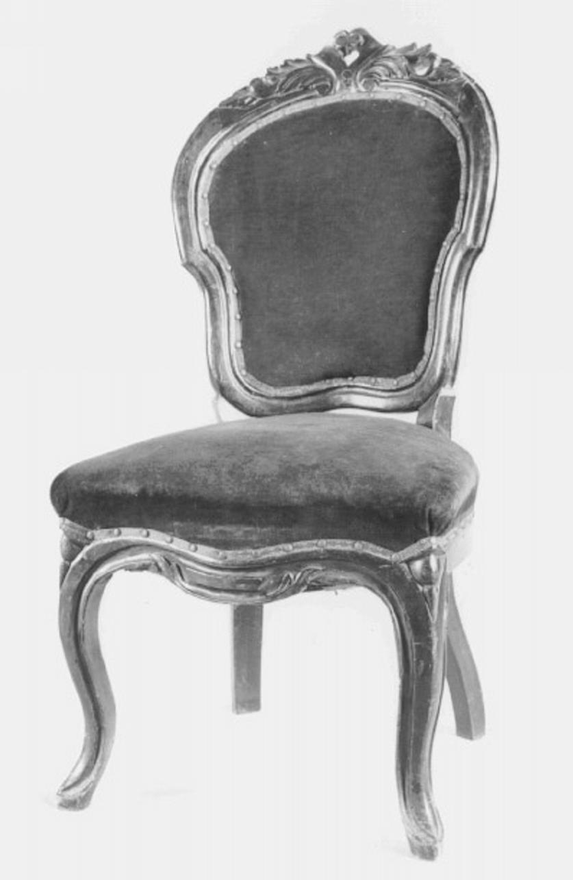 sedia - ambito veneto (sec. XIX)