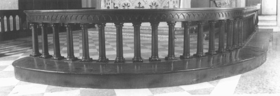 inginocchiatoio - ambito veneto (seconda metà sec. XIX)