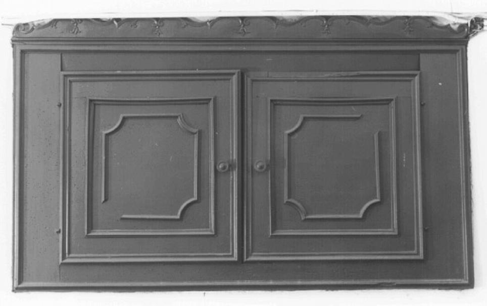 armadietto a muro - ambito veneto (sec. XVIII)