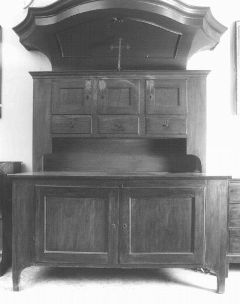 mobile da sacrestia - ambito veneto (prima metà sec. XIX)