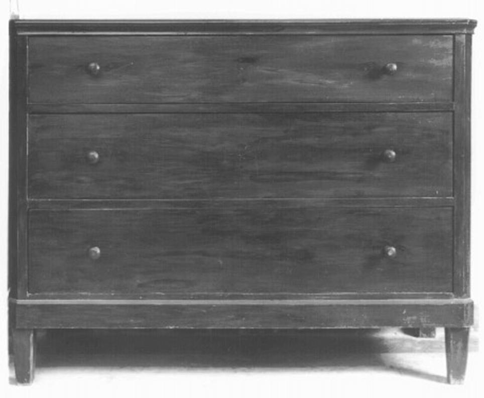 cassettone - ambito veneto (seconda metà sec. XIX)